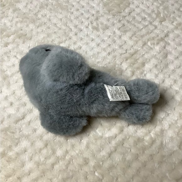 Little Baby Grey Plush Seal Stuffed Animal Toy - Picture 6 of 7